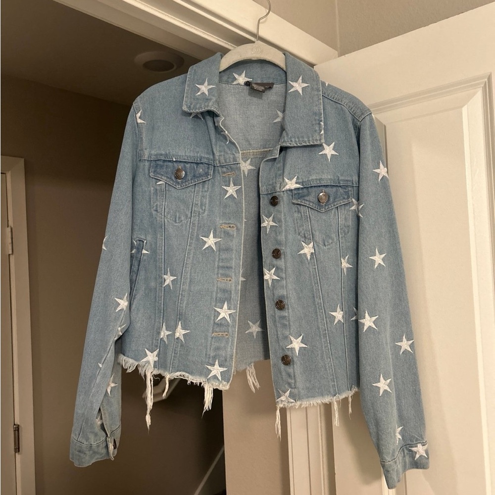 Windsor Denim Jacket with Stars